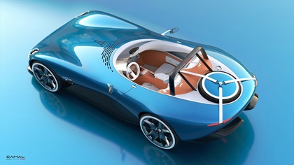Scoperta by Camal Studio (2024): Caterham Seven in a Sexy Italian Dress