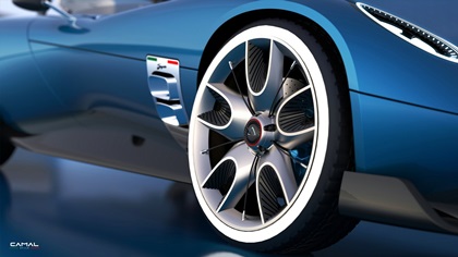 Scoperta by Camal Studio (2024): Caterham Seven in a Sexy Italian Dress