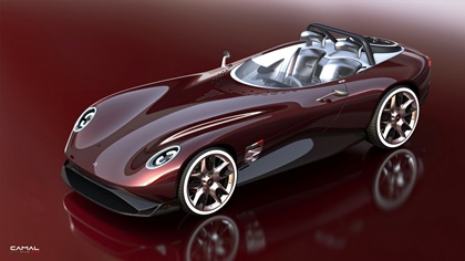 Scoperta by Camal Studio (2024): Caterham Seven in a Sexy Italian Dress