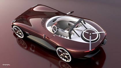 Scoperta by Camal Studio (2024): Caterham Seven in a Sexy Italian Dress