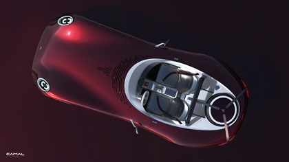 Scoperta by Camal Studio (2024): Caterham Seven in a Sexy Italian Dress