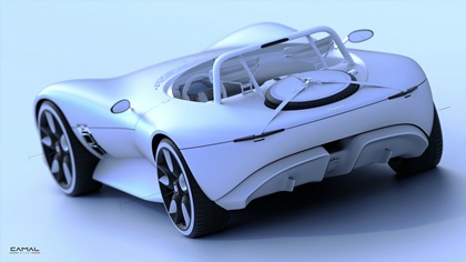 Scoperta by Camal Studio (2024): Caterham Seven in a Sexy Italian Dress