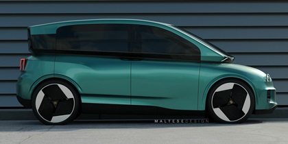 Re.Multipla by Marco Maltese (2024): Reimagining The ’90s Icon For The EV Age
