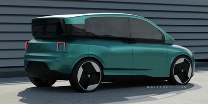 Re.Multipla by Marco Maltese (2024): Reimagining The ’90s Icon For The EV Age