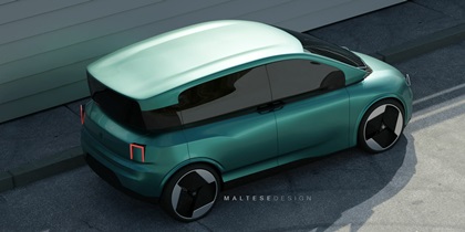 Re.Multipla by Marco Maltese (2024): Reimagining The ’90s Icon For The EV Age
