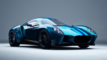 Art Machines by Anthony Jannarelly Ælla-60 (2025): Retro sports car based on the Ferrari 360