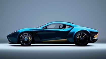 Art Machines by Anthony Jannarelly Ælla-60 (2025): Retro sports car based on the Ferrari 360