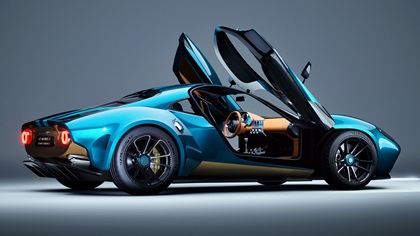 Art Machines by Anthony Jannarelly Ælla-60 (2025): Retro sports car based on the Ferrari 360