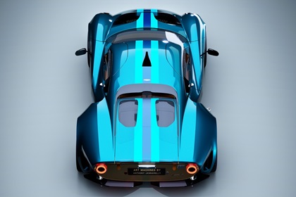 Art Machines by Anthony Jannarelly Ælla-60 (2025): Retro sports car based on the Ferrari 360