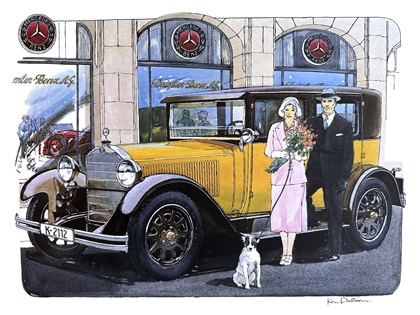 Mercedes-Benz Stuttgart (1928): Illustrated by Ken Dallison