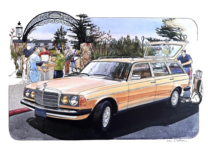 Mercedes-Benz 300TD Station Wagon (1978-1985): Illustrated by Ken Dallison