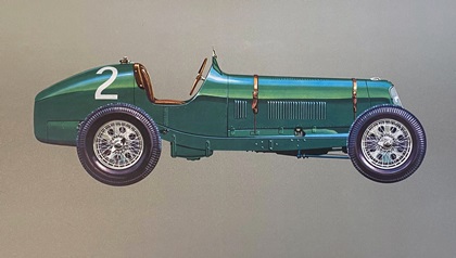 1935 ERA 1.5 Litre – Illustrated by Hans A. Muth