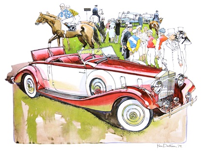 Rolls-Royce Phantom ll Henley Roadster: Illustrated by Ken Dallison