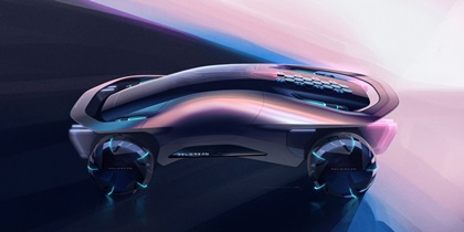 2040 DeLorean Omega Concept – Design Sketch