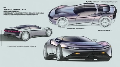 1996 DeLorean Alpha2: Fictional ‘What If’ Concept