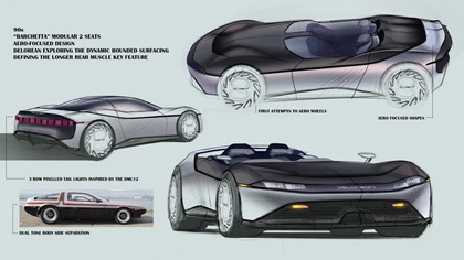 1996 DeLorean Alpha2: Fictional ‘What If’ Concept