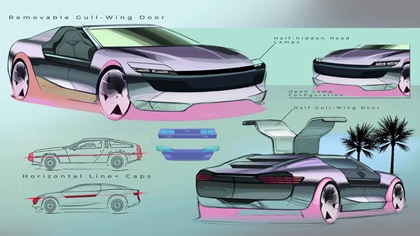 1996 DeLorean Alpha2: Fictional ‘What If’ Concept