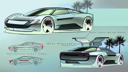 1996 DeLorean Alpha2: Fictional ‘What If’ Concept