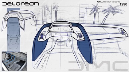1996 DeLorean Alpha2: Fictional ‘What If’ Concept