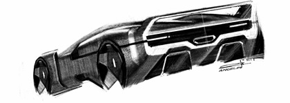 Ferrari SC40 (2025) – Design Sketch by Riccardo Angelini