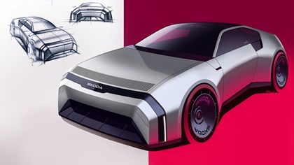 Skoda 110 R Coupe by Richard Svec (2025) – Design Sketch