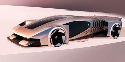 Ferrari F76 Hypercar Concept (2025) – Design Sketch