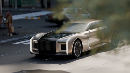  Aznom L’Epoque by Camal Studio (2026): Giant Art Deco Sedan
