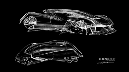 Xiaomi Vision GT (2026) – Design Sketch by Adrian Schindler