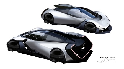 Xiaomi Vision GT (2026) – Design Sketch by Adrian Schindler