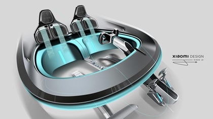 Xiaomi Vision GT (2026) – Interior Design Sketch by Diogo Jo