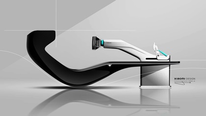Xiaomi Vision GT (2026) – Interior Design Sketch by Diogo Jo