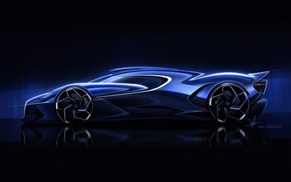 Bugatti Destrier (2026) – Design Sketch