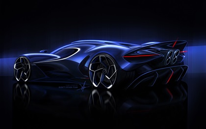 Bugatti Destrier (2026) – Design Sketch