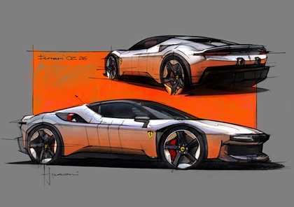 Ferrari CZ26 (2026) – Design Sketch