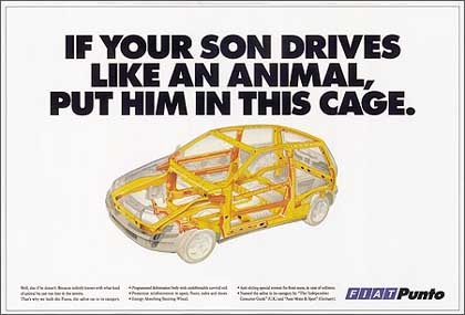1999 Fiat Punto - Cage