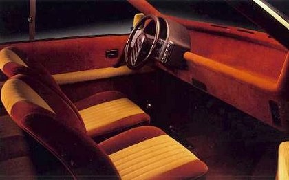 Ford Pockar (Ghia), 1980 - Interior