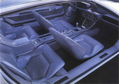 Lamborghini Marzal (Bertone), 1967 - Interior