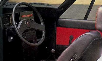 Ford Microsport (Ghia), 1978 - Interior