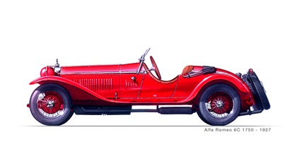 Alfa Romeo 6C 1750 (Zagato), 1927