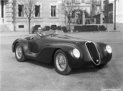 1939 Alfa Romeo 6C 2500 SS Spider-Corsa (Touring)