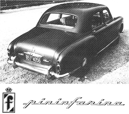 BMW 501 Prototype (Pininfarina), 1950