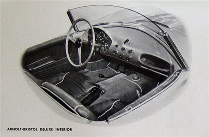 Bertone Arnolt-Bristol DeLuxe, 1953 - Interior