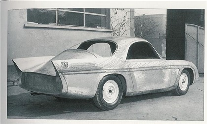 Abarth Type-215A Coupe (Bertone), 1956 - Design Proposal