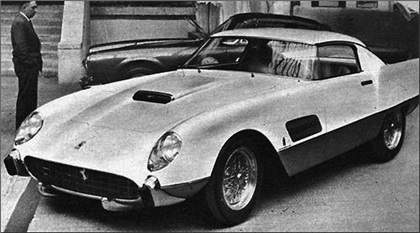 Ferrari 410 Superfast (Pininfarina) - at the 1956 Paris Auto Show
