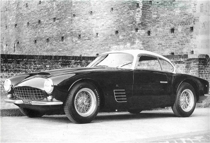 Ferrari 250 GT Berlina (Zagato), 1956 - Technical drawing