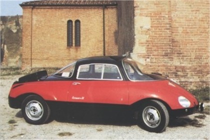 Abarth 750 Coupe Goccia (Vignale), 1957
