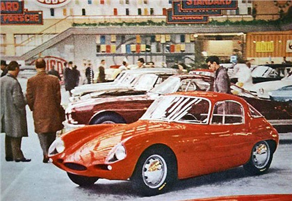 Abarth Alfa Romeo 1000 (Bertone), 1958 - Turin Auto Show