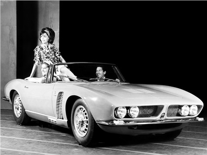 Iso Grifo A3/L Spider (Bertone), 1964 - Both Bertone and Iso were so pleased with the reception of the Iso A3/L prototype that they decided to make chassis number 002 a convertible version in 1964. Although it was Nuccio Bertone who pushed Renzo Rivolta for this and Bertone’s company did essentially all of the work.