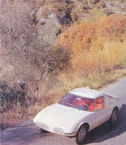 Abarth 1000 Coupe Speciale (Pininfarina), 1965