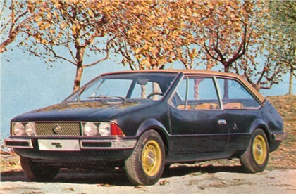 Fiat 128 Coupe (Bertone), 1969